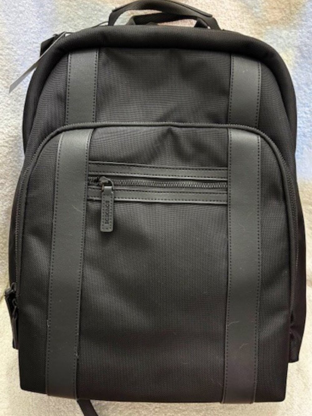 Bonbobos Ballistic Nylon Laptop black backpack NWT
